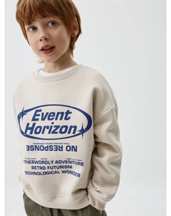 Свитшот оверсайз с принтом детский Sela