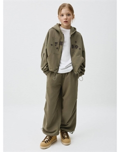 Трикотажные брюки-парашюты для девочек Sela