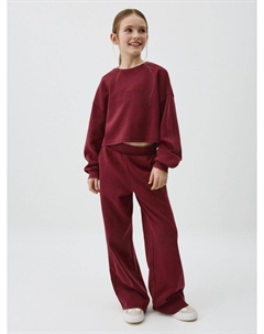 Трикотажные широкие брюки для девочек Sela