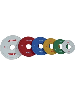 Диск тяжелоатлетический тренировочный 5 кг Hercules белый Dhs