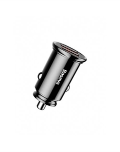 Автомобильное зарядное устройство Baseus Circular Plastic Black (CCALL-YD01)
