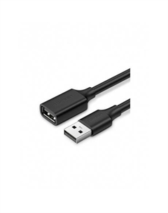 Кабель UGREEN US103 (10316) USB 2.0 A Male to A Female Cable. 2 м. черный Ugreen