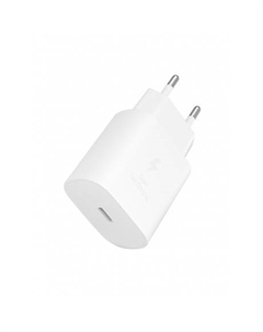 Сетевое зарядное устройство VLP 25Вт USB-C, PD, PPS, белый Vlp