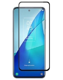 Защитное стекло Red Line УТ000029906 для TCL 20L+, tempered glass FULL GLUE, чёрная рамка Red line