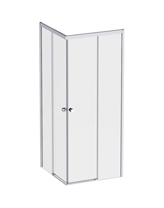 Душевой уголок X-Joy 80х80 W94G-403-8080-MT1K профиль Хром матовый стекло прозрачное Am.pm.