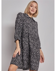 Ярусное платье с принтом Zolla