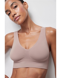 Топ на широких бретелях с V- образным вырезом до 4XL Belle you