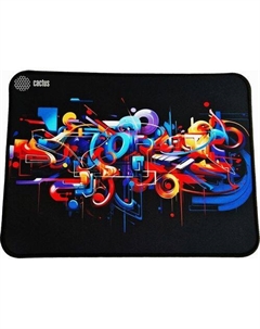 Коврик для мыши Graffiti ткань, 400х300х3мм Cactus