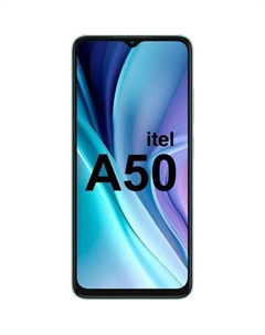 6.6" Смартфон ITEL A50 3/64Gb, A667LP, IPS, 60Гц, 5000мAч, зеленый Itel