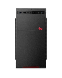 Компьютер iRU Home 320A5SE AMD Ryzen 5 4600G, DDR4 16ГБ, 512ГБ(SSD), AMD Radeon Graphics, FreeDOS, черный Iru