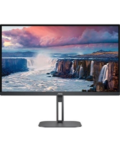 27" Монитор AOC Value Line Q27V5N, 2560x1440, VA, 75Гц, 2хHDMI, 2хDP, черный Aoc