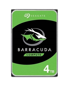 Жесткий диск Barracuda ST4000DM004, 4ТБ, HDD, SATA III, 3.5" Seagate