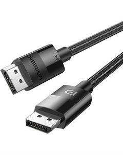 Кабель аудио-видео UGREEN DP114, DisplayPort (m) - DisplayPort (m), 1.5м, черный Ugreen