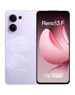 6.67" Смартфон OPPO Reno13 F 8/256Gb, CPH2701, NFC, AMOLED, 120Гц, 5800мAч, фиолетовый Oppo