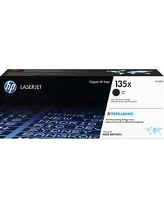 Картридж HP 135X, черный / W1350X Hp