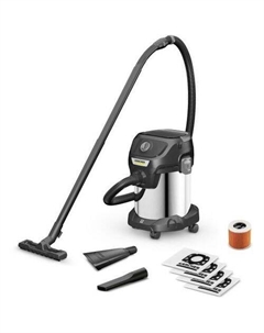 Строительный пылесос KWD 3 S V-17/4/20 Anniversary Edition, черный Karcher
