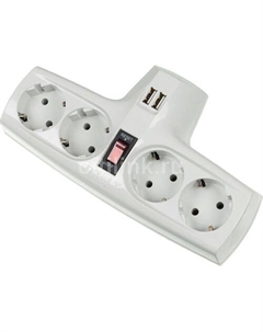 Сетевой фильтр Pilot T, белый