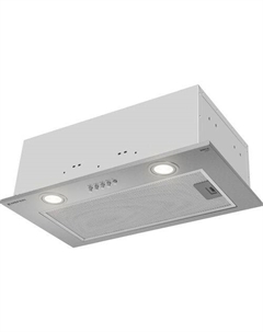 Встраиваемая вытяжка Light INBOX52IX, управление кнопочное, нержавеющая сталь Meferi