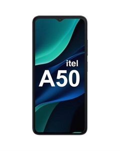 6.6" Смартфон ITEL A50 3/64Gb, A667LP, IPS, 60Гц, 5000мAч, черный Itel