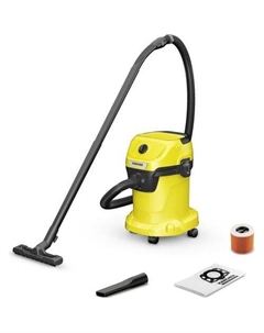 Строительный пылесос WD 3 V-17/4/20, желтый Karcher