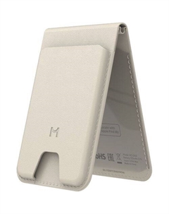 Картхолдер ACL003, для смартфонов, светло-бежевый Magssory