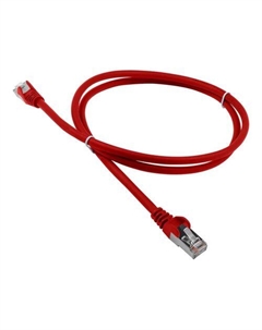 Патч-корд LanMaster вилка RJ-45, вилка RJ-45, кат.5E, LSZH, 3м, красный Lanmaster