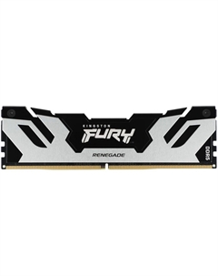 Модуль памяти DIMM 16Gb DDR5 PC51200 6400MHz Kingston Fury Renegade Silver (KF564C32RS-16)