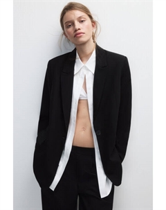 Пиджак однобортный из ткани со льном Befree
