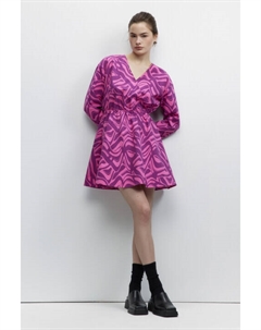 Платье мини приталенное с запахом Befree