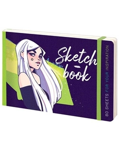 Скетчбук-альбом для рисования Street Style, 80 листов, А5 Greenwich line