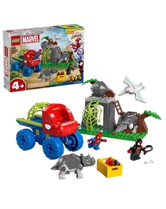 Конструктор Спасение на диновездеходе команды Спайди Marvel 11199 Lego