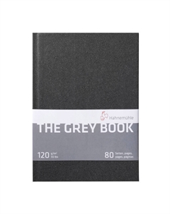Блокнот для набросков Hahnemuhle "Grey Book" А5 40 л 120 г, светло-серый Hahnemuhle fineart