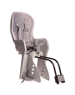 Велокресло детское, заднее, за подседельную трубу, max 22кг, пластик, серое, BC-TX-9x1-0-G Bq