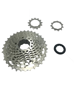 Кассета велосипедная CS-H092, MTB, 9 скоростей, 11-34T, серебристый, 520111, LU089859 Microshift