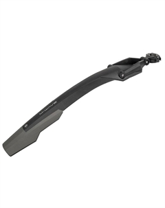 Крыло Mud Max R III пластик. 26"-29"заднее б/сьемное, 105мм, на подседельный штырь Ø24-36мм, черное, 5-385089 M-wave