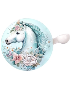 Звонок велосипедный, детский, рисунок " Unicorn", 50мм, YL 43 Unicorn Vinca sport