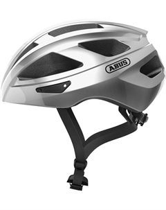Шлем велосипедный Macator, gleam silver, 2020, 05-0087220 Abus