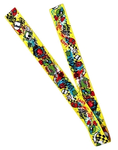 Велозамок цепь 4*1200мм, цветная оплетка, инд.уп.VS 747 ollie Vinca sport