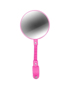 Зеркало велосипедное детское, цвет розовый, VM KD 09 pink Vinca sport