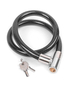 Замок велосипедный, 20*1000мм, инд.уп. VS 8211 Vinca sport