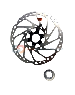 Ротор велосипедный Deore RT64, 203 мм, Centre Lock ESMRT64L Shimano