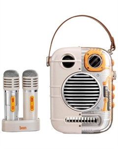 Портативная колонка с двумя микрофонами Divoom Spark Pro