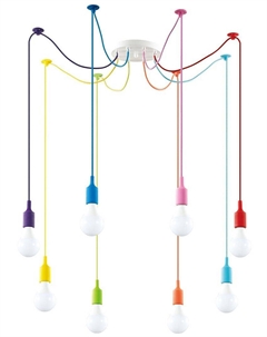 Люстра подвесная LOTTE, разноцветный (3719/8) Lumion