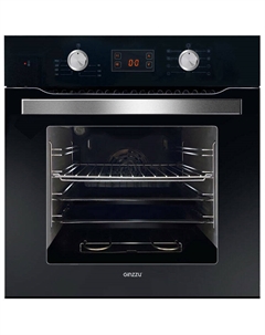 Электрический духовой шкаф Ginzzu HOE-205 черный
