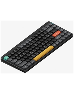 Беспроводная механическая клавиатура Nuphy QMK, AIR75v2, Basalt Black, RGB, Hot Swap, Cowberry Switch (AIR75v2-BB-24)
