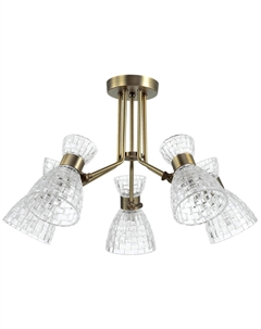 Люстра потолочная JACKIE, античная бронза (3704/5C) Lumion