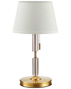 Настольная лампа MODERN LONDON, бронзовый/белый/абажур ткань (4894/1T) Odeon light