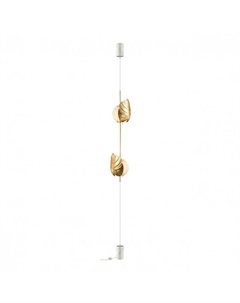 Торшер MODERN, золотистый, белый, стекло (4864/2FC) Odeon light