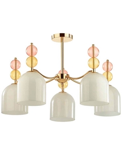 Люстра потолочная GILLIAN, золотой (4589/5C) Lumion