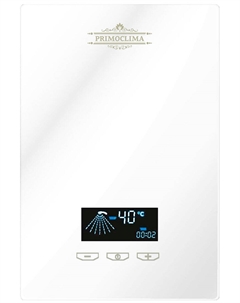 Водонагреватель проточный Primoclima VITA 8.5 кВт, белый